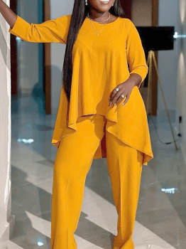 Fashion solid color top