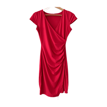 Cap sleeve mini dress