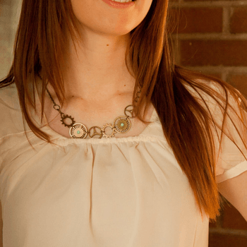 Steampunk necklace