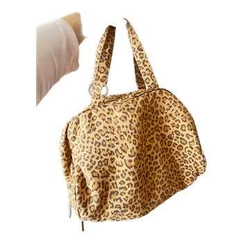 Diana Ferrari leopard handbag