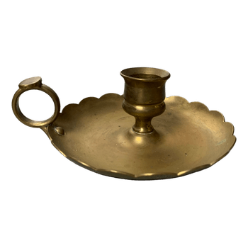 Brass candlestick holder messing