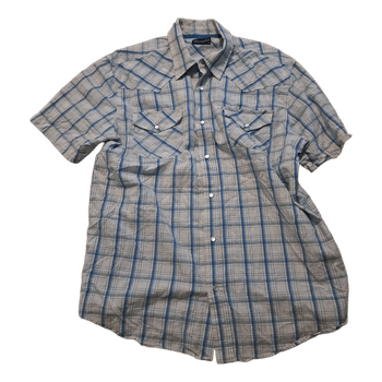 Ruudullinen Wrangler paita L miesten