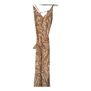 Kuviollinen haalari vyöllä