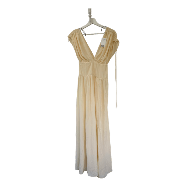 Yellow long dress