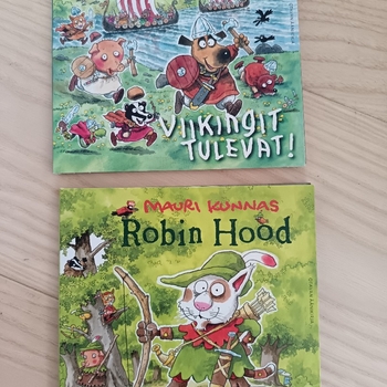 Äänikirjat viikingit ja Robin Hood