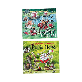 Äänikirjat viikingit ja Robin Hood