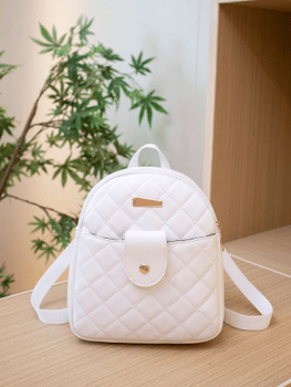 Mini quilted backpack