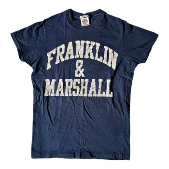 Laivastonsininen Franklin Marshall T-paita