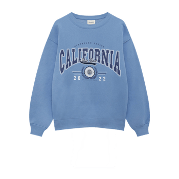 Blue Grey Sweatshirt