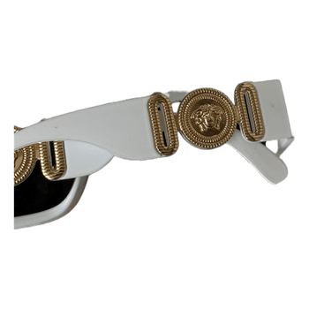 White Versace sunglasses