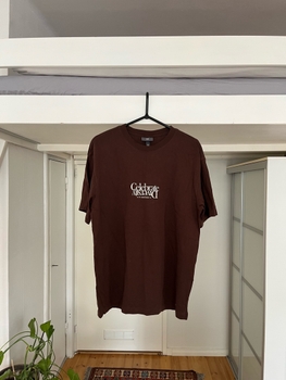 Ruskea loose fit t-paita