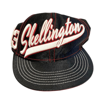 Disney Parks Jack Skellington Snapback Cap Nightmare Before Christmas Y2K Emo Goth