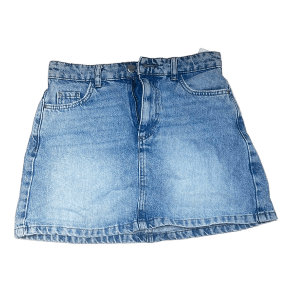 Blå denim nederdel Zara