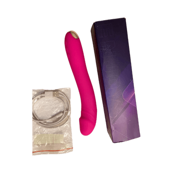 Pink silicone vibrator