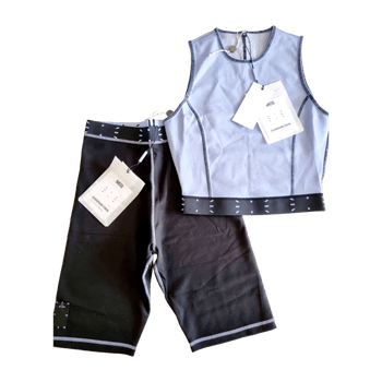 Alexander McQueen biker shorts & top - new!