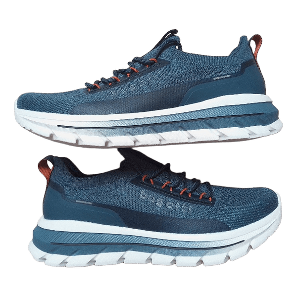 Blue Bugatti sneakers