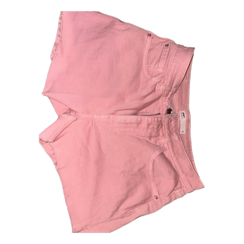 Vaaleanpunaiset farkkushortsit