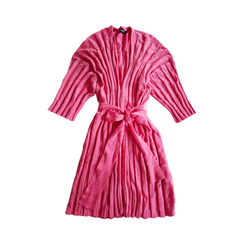 MARIMEKKO Chunky rib 100% wool cardigan
