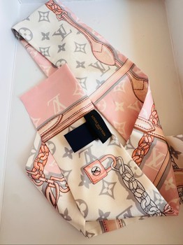 Louis Vuitton silk scarf