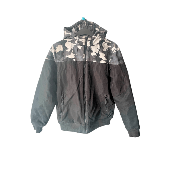 Black camo jacket