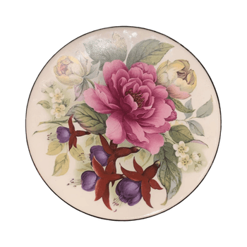 Kukkiva puutarha seinälautanen