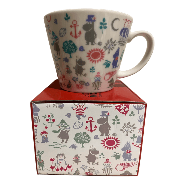 Moomin patterned ceramic mug Yamaka