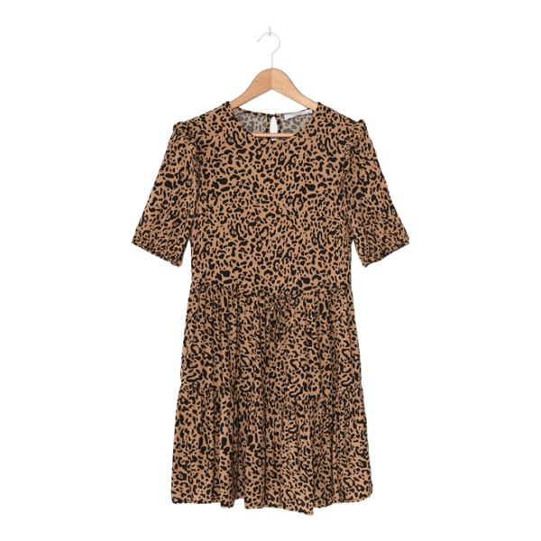 Leopard print dress