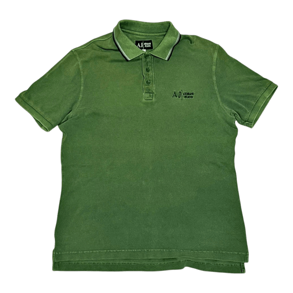 Armani Jeans green polo
