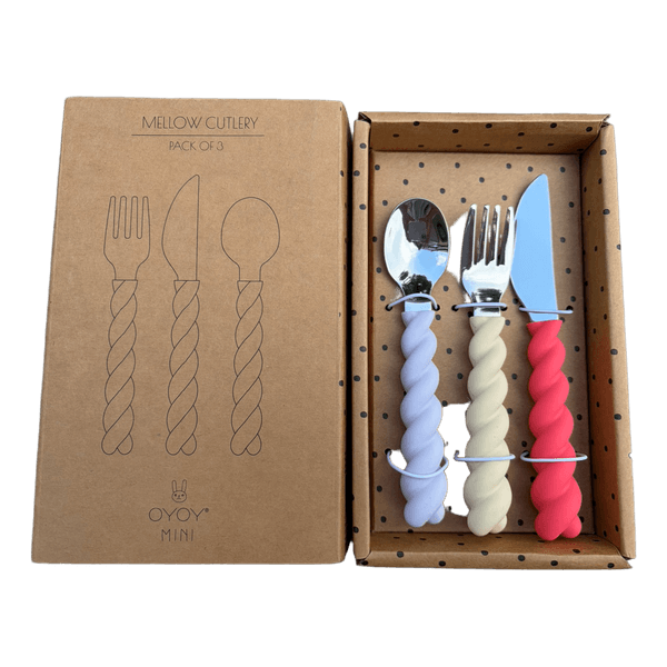Neu, Oyoy Mini Kinderbesteck Set aus Silikon