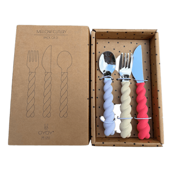 Neu, Oyoy Mini Kinderbesteck Set aus Silikon
