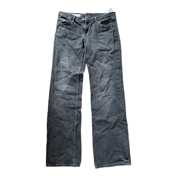 Sorte/Grå denim jeans