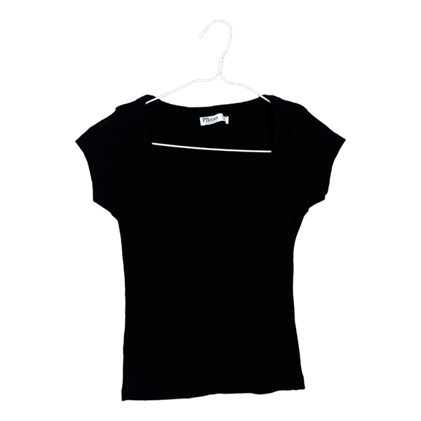 Sort t-shirt