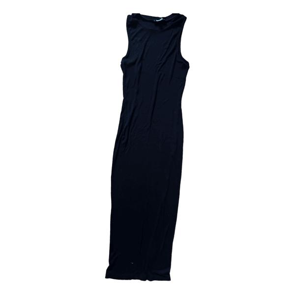 Missguided black maxi dress