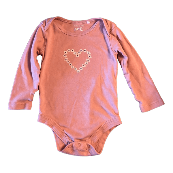 Vaaleanpunainen vauvan body