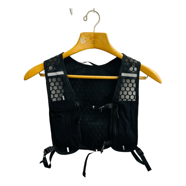 Black running hydration vest