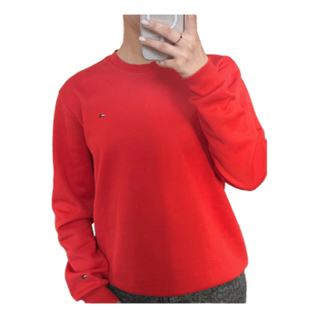 Red Tommy Hilfiger sweatshirt
