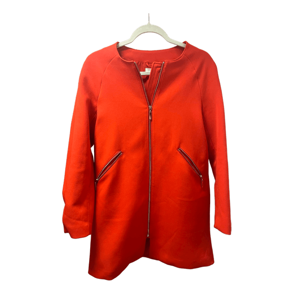 Raudonas H&M paltas