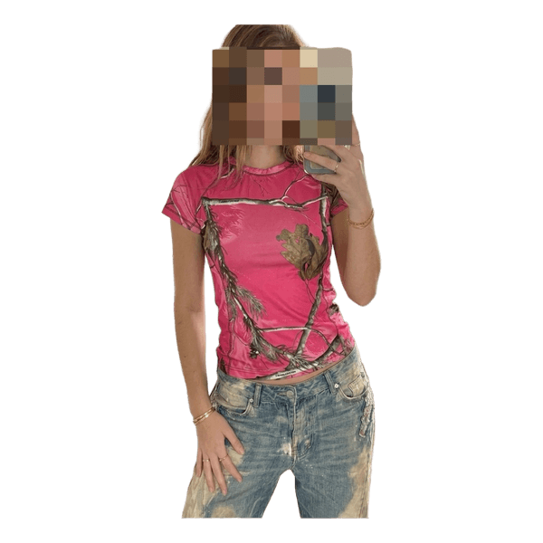 Pink camouflage t-shirt Real Tree Baby Tee