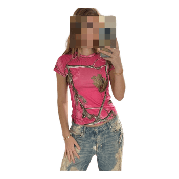 Pink camouflage t-shirt Real Tree Baby Tee
