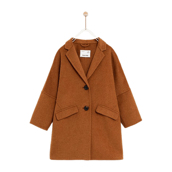 Beige masculine coat
