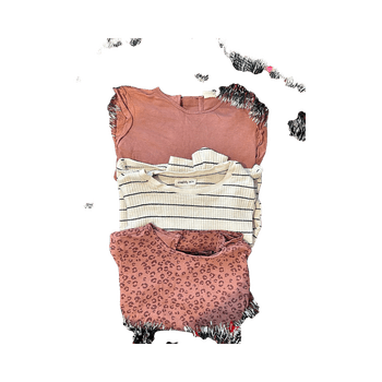 3 assorted girls' tops