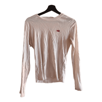Levis white long sleeve top