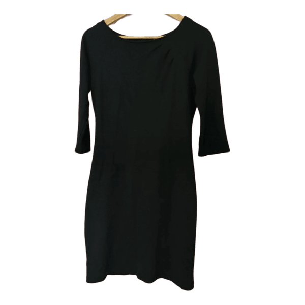Black mini dress