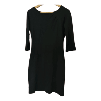 Black mini dress