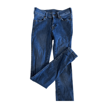 Tummansiniset Dr. Denim farkut – XS – normaali vyötärö / arki / basic