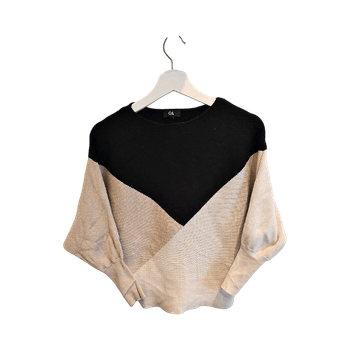 Värityspaneelineulepusero