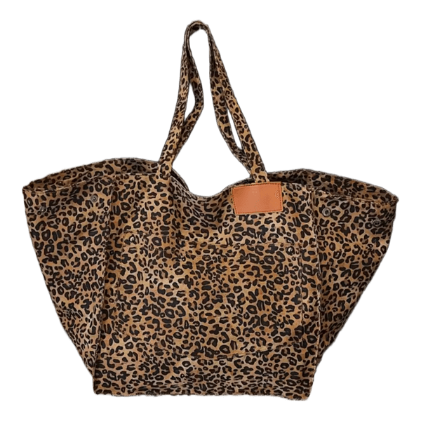 Shopper bag leopard print
