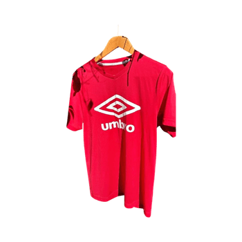 Red Umbro sports t-shirt