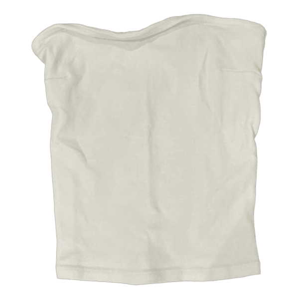 Hvid tubetop