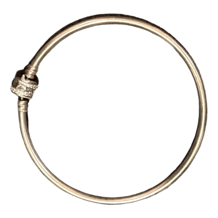 Pandora silver bangle